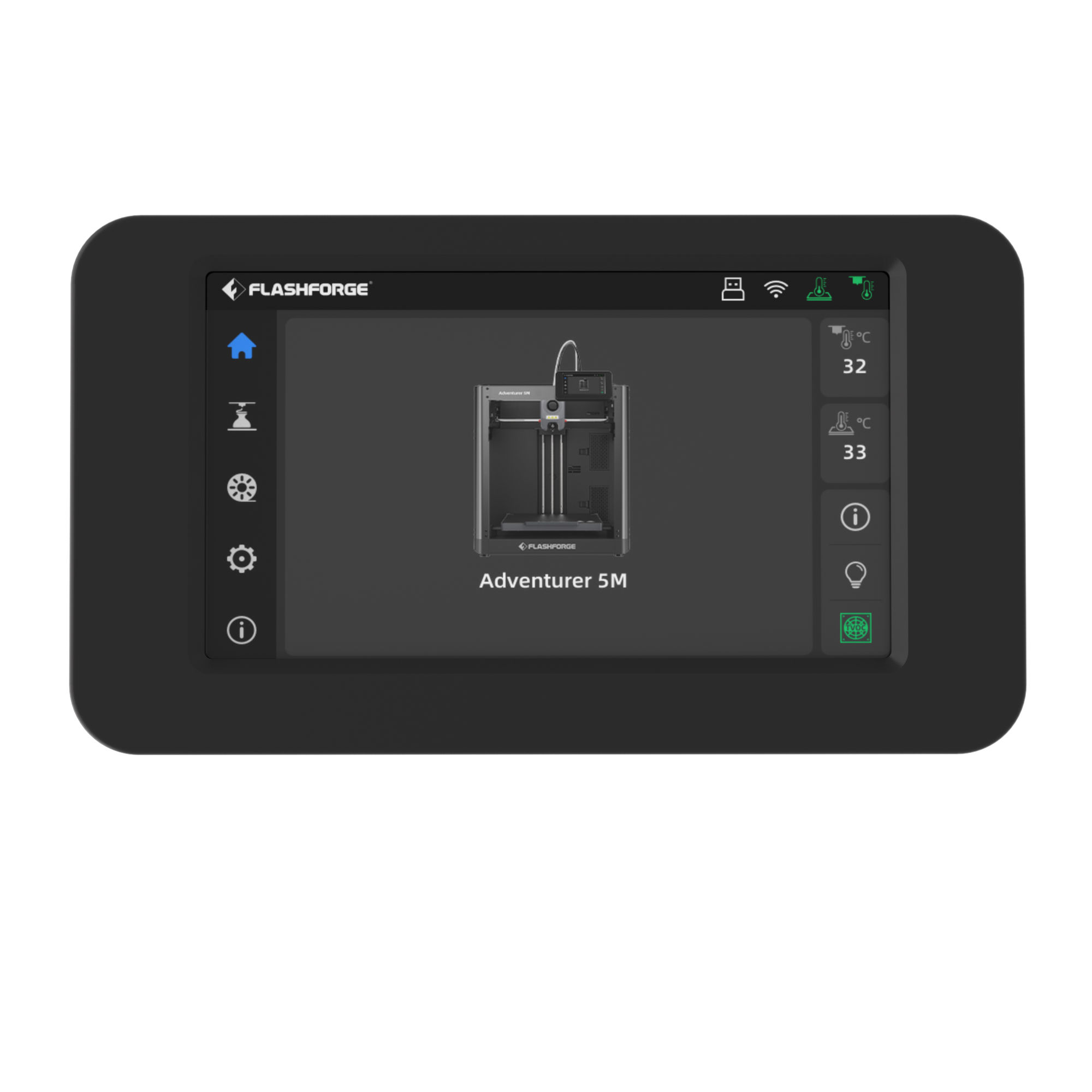 Touch Screen Assembly for Adventurer 5M Series