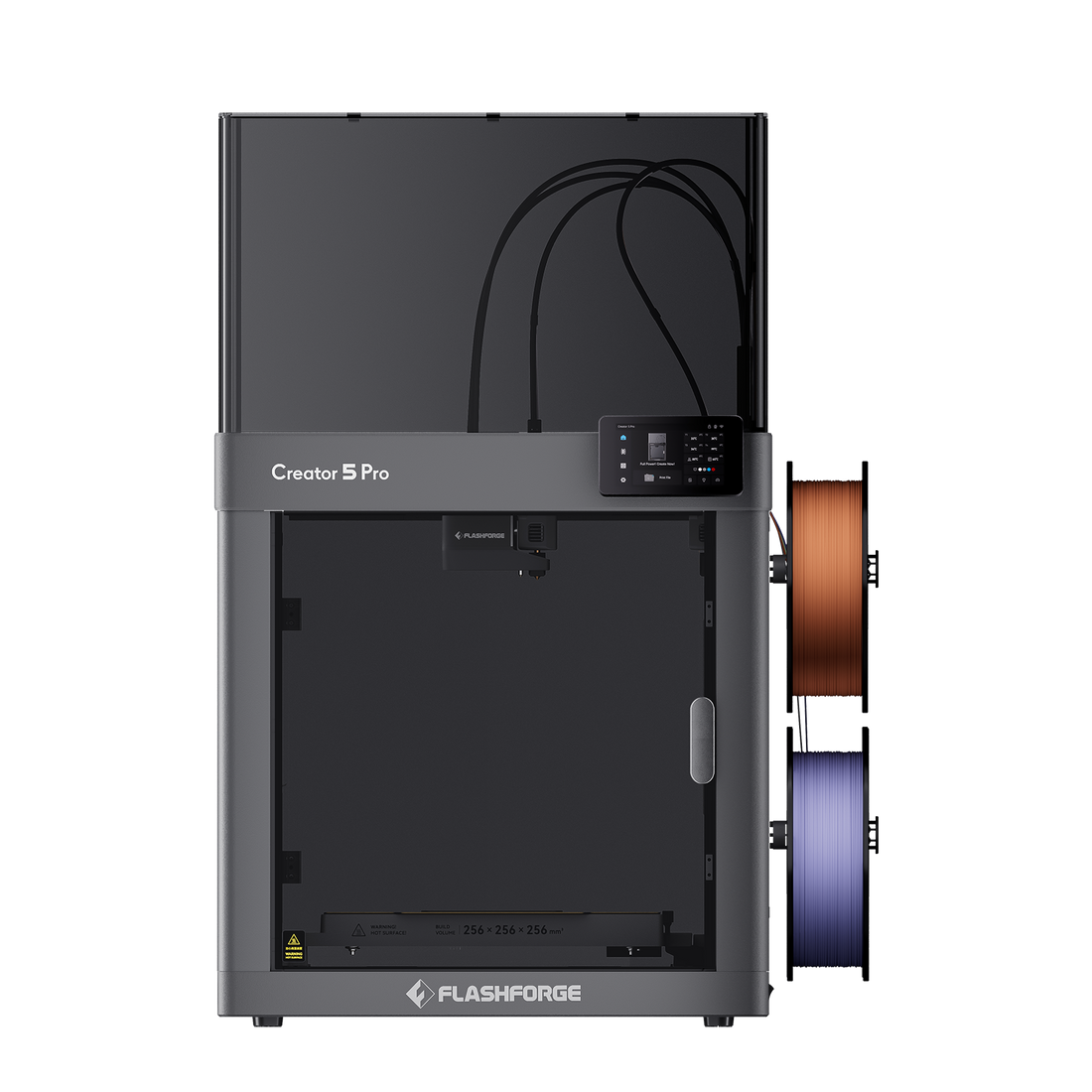 Flashforge Creator 5 Pro 4-Toolheads Enclosed Multi-Color 3D Printer