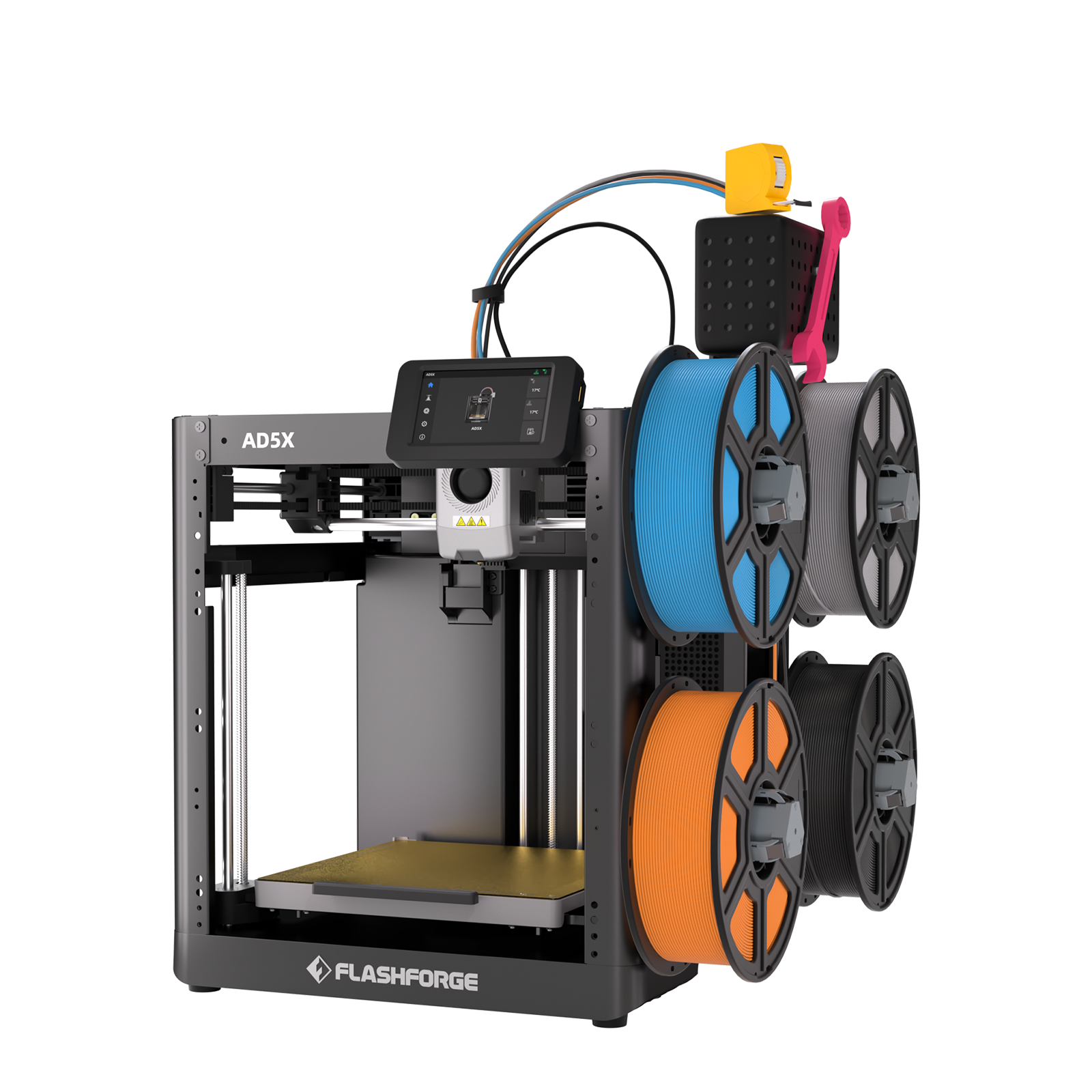 AD5X - Flashforge New Multicolor 3D Printer Launched！