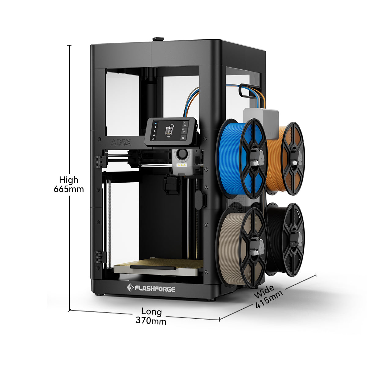 AD5X - 閃鑄全新多色3D列印機上市！