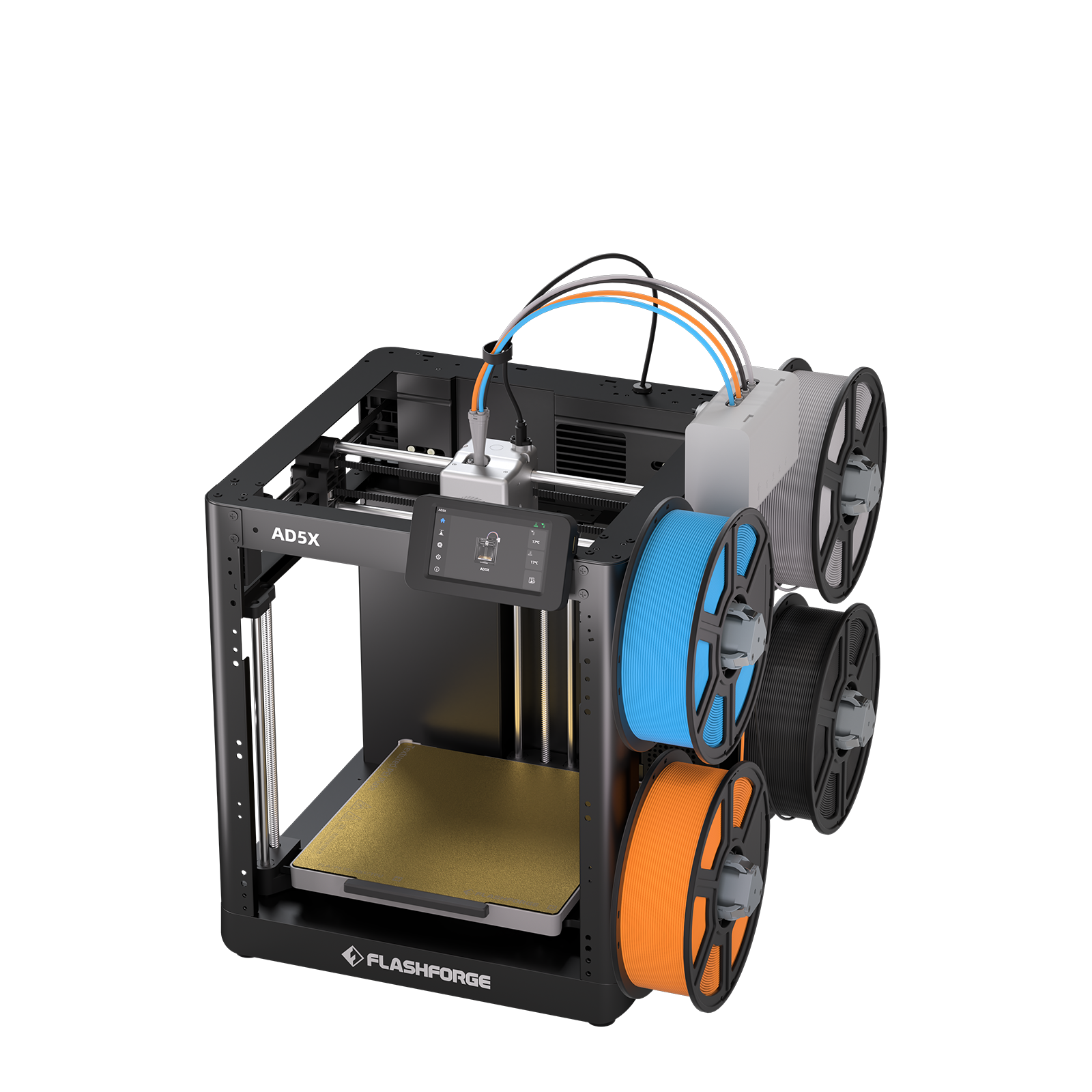 AD5X - 閃鑄全新多色3D列印機上市！